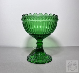 Cukiernica szklana zielona - Iittala Marimekko (Finlandia)