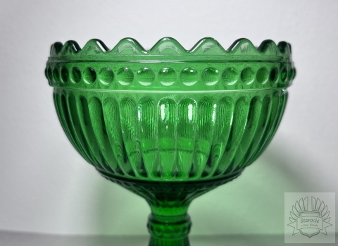 Cukiernica szklana zielona - Iittala Marimekko (Finlandia)