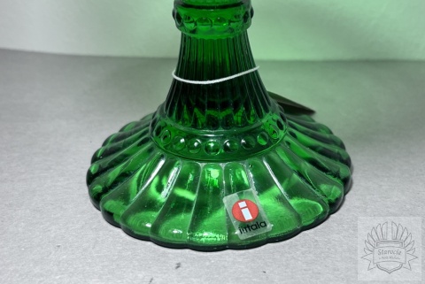 Cukiernica szklana zielona - Iittala Marimekko (Finlandia)