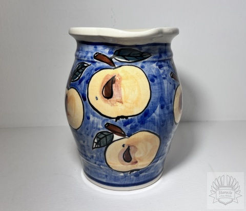 Dzbanek Ceramika Bolesławiec - brzoskwinie