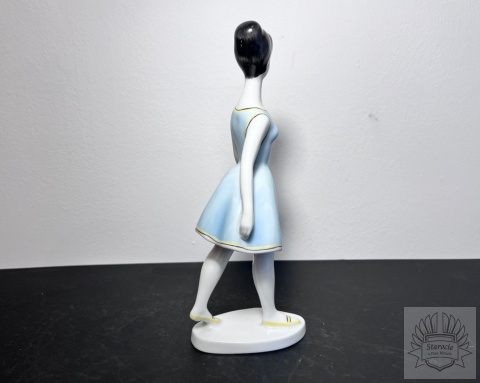 Figurka "Kobieta z lat 60" Hollohaza Węgry