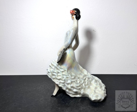 Figurka kobieta, tancerka flamenco- Ceramika Kijów