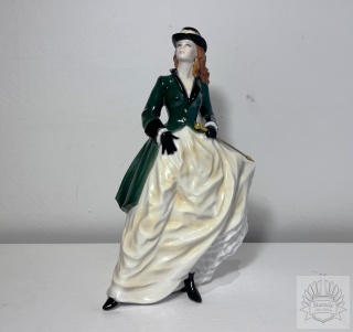 Figurka porcelanowa Dama Royal Worcester- "Royal Enclosure" 1996