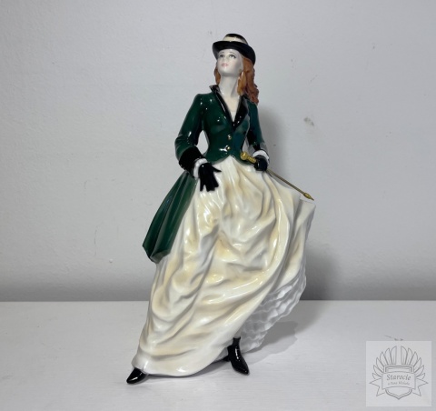 Figurka porcelanowa Dama Royal Worcester- "Royal Enclosure" 1996
