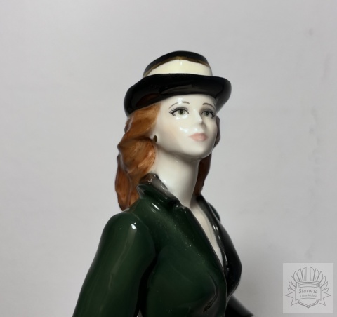 Figurka porcelanowa Dama Royal Worcester- "Royal Enclosure" 1996