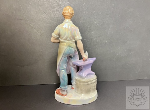 Figurka porcelanowa Kowal - Grafenthal Niemcy