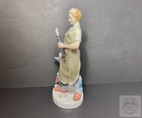 Figurka porcelanowa Kowal - Grafenthal Niemcy