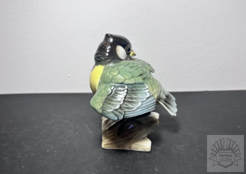 Figurka porcelanowa Sikorka- Hutschenreuther proj. U. Netzsch