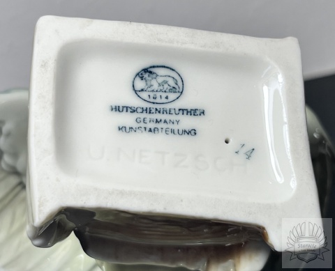 Figurka porcelanowa Sikorka- Hutschenreuther proj. U. Netzsch