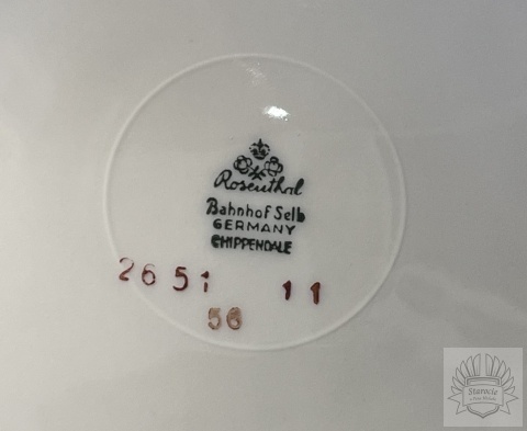 Filiżanka- trio porcelanowe Rosenthal "Chippendale"