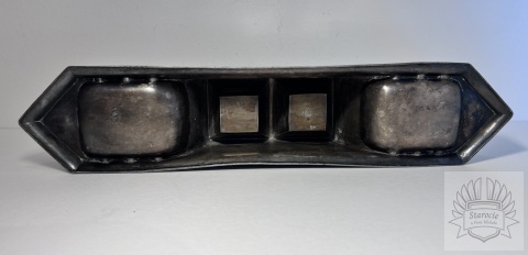 Kałamarz Plewkiewicz Warszawa- plater, secesja