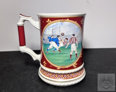 Kufel porcelanowy "Piłka nożna" Sadler - Anglia