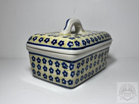 Puzderko / masielnica ceramika Bolesławiec - ręcznie robiona