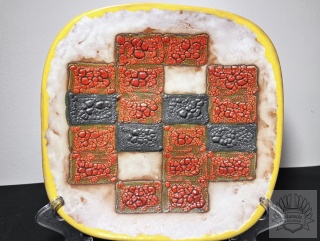 Patera ceramiczna Lldiko Vardeak Węgry- lata 70