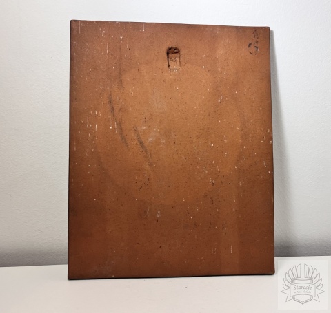 Plakieta ceramiczna Kwiaty- maki, niezapominajki! lata 70/80 Niemcy