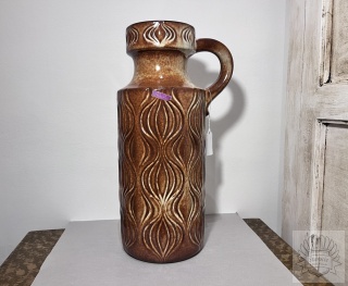 Wazon Amsterdam Scheurich - wzór cebulowy fat lava design