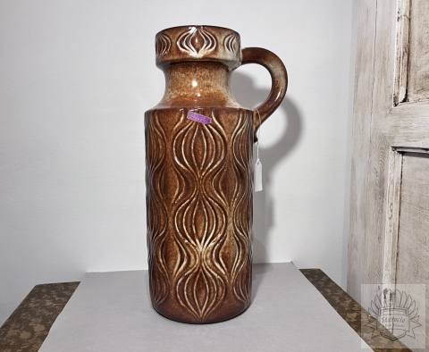 Wazon Amsterdam Scheurich - wzór cebulowy fat lava design