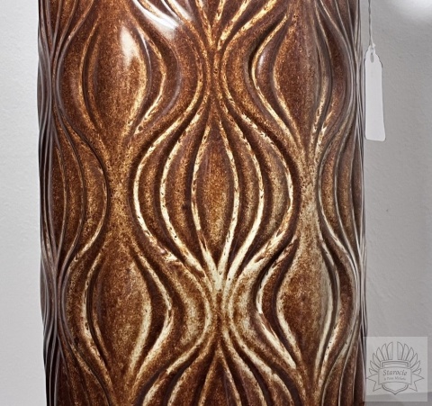 Wazon Amsterdam Scheurich - wzór cebulowy fat lava design