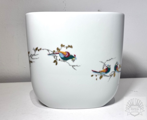 Wazon porcelana Rosenthal- Studio Line, "Ptaki" proj. B. Wiinblad!