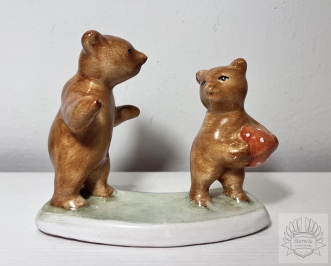 2x figurka, niedźwiedź Bodrogkereszturi, 5 postaci miśków!