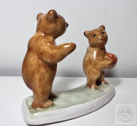 2x figurka, niedźwiedź Bodrogkereszturi, 5 postaci miśków!