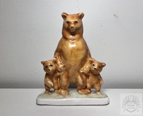 2x figurka, niedźwiedź Bodrogkereszturi, 5 postaci miśków!