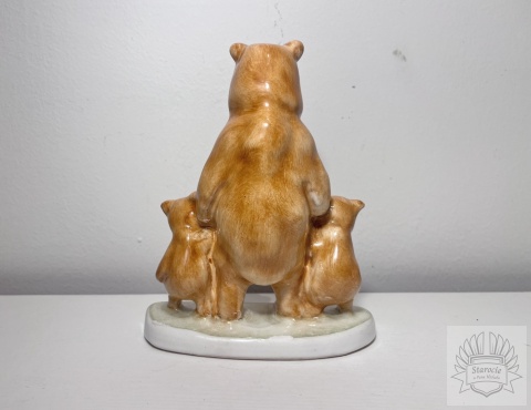 2x figurka, niedźwiedź Bodrogkereszturi, 5 postaci miśków!
