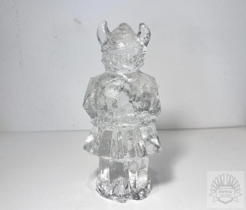 2x figurka szkalna,Para Wikingowie, Pukeberg (Szwecja)