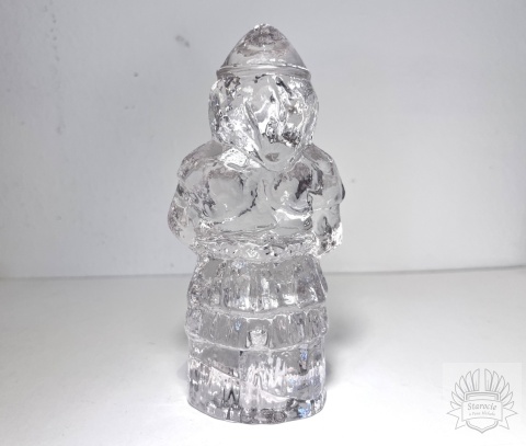 2x figurka szkalna,Para Wikingowie, Pukeberg (Szwecja)