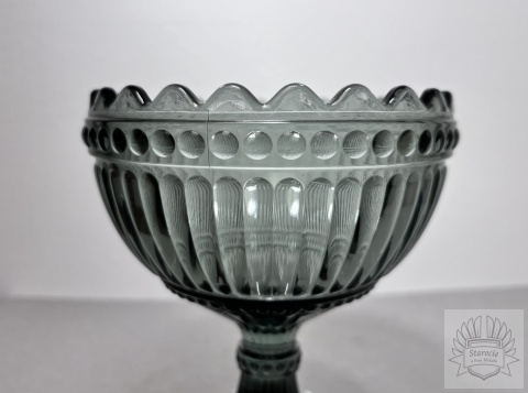 Cukiernica szklana szara - Iittala Marimekko (Finlandia)