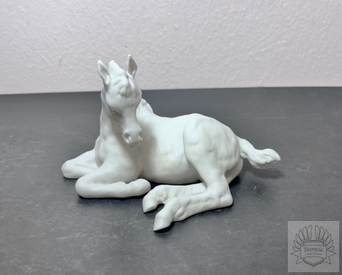 Figurka AK Kaiser- koń/ źrebak, proj. Gawantka, biskwit