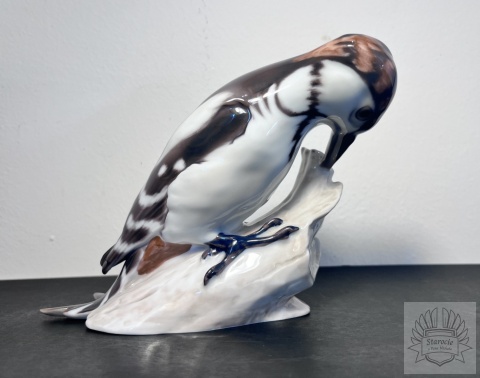 Figurka ptak "Dzięcioł" B&G Copenhagen proj. Dahl-Jensen