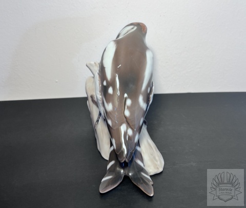 Figurka ptak "Dzięcioł" B&G Copenhagen proj. Dahl-Jensen