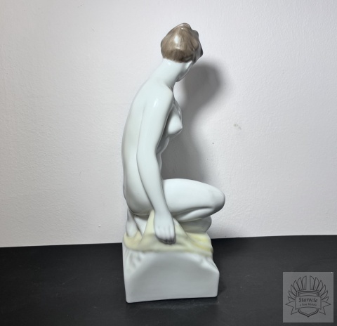 Figurka kobieta Hollohaza- Akt w stylu Art Deco