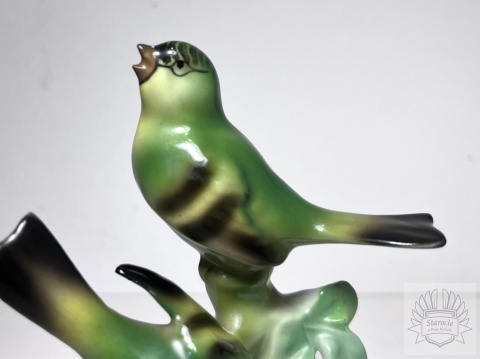 Figurka porcelanowa ptaki, Fasold & Stauch (Niemcy)