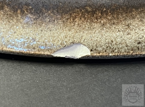 Patera ozdobna Paw- fat lava design