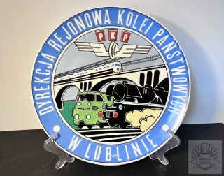 Talerz Ćmielów- Dyrekcja Rejonowa PKP w Lublinie, PRL