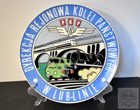 Talerz Ćmielów- Dyrekcja Rejonowa PKP w Lublinie, PRL