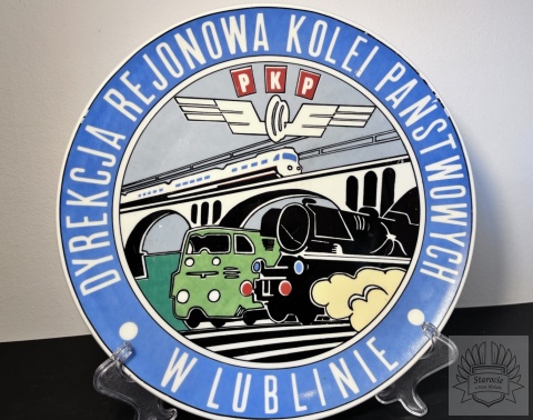 Talerz Ćmielów- Dyrekcja Rejonowa PKP w Lublinie, PRL