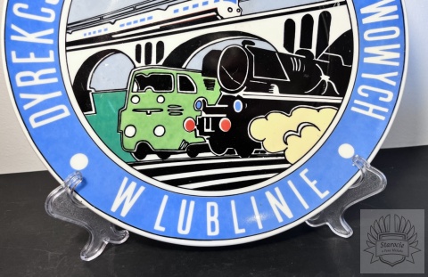 Talerz Ćmielów- Dyrekcja Rejonowa PKP w Lublinie, PRL