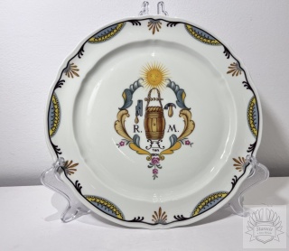 Talerz Limoges- Remy Martin proj. M. Raynaud