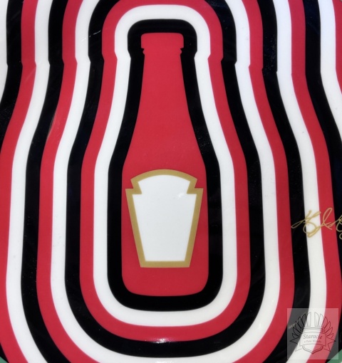 Talerz kolekcjonerski, ketchup Heinz, seria: New Cottage Basic, Villeroy & Boch (Niemcy)