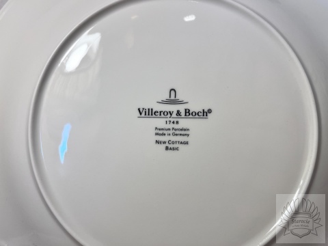Talerz kolekcjonerski, ketchup Heinz, seria: New Cottage Basic, Villeroy & Boch (Niemcy)