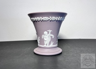 Wazonik/ wykałacznik Wedgwood Purple Jasperware